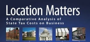 Location Matters Tax Foundation cover