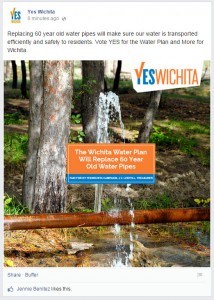 "Yes Wichita" Facebook post. Click for larger version.