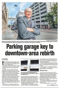 In its coverage of the rehab of the garage, the Wichita Eagle didn't let taxpayers know how much High Touch benefited from their contributions.