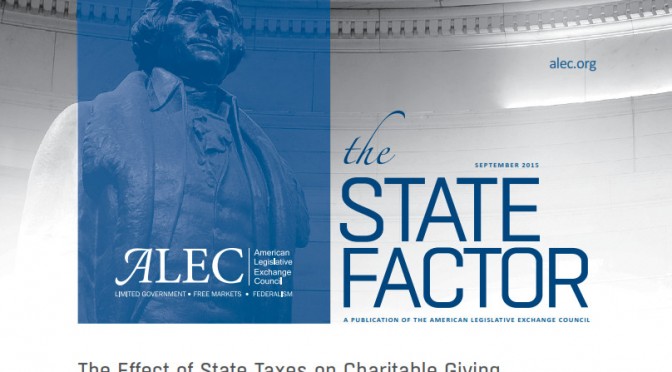 State taxes and charitable giving